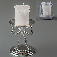 Свадебная свеча (6 см) (цвет кремовый, белый)