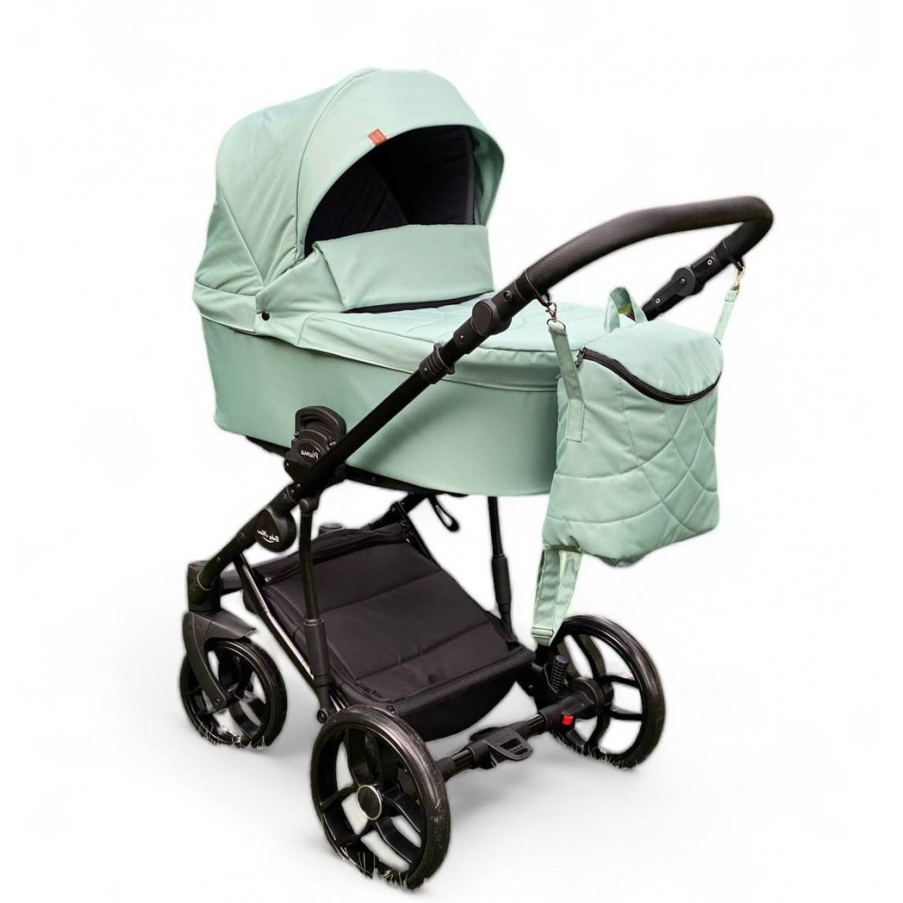 Коляска 2 в 1 BABY MERC PIUMA NEW 11B green зелена