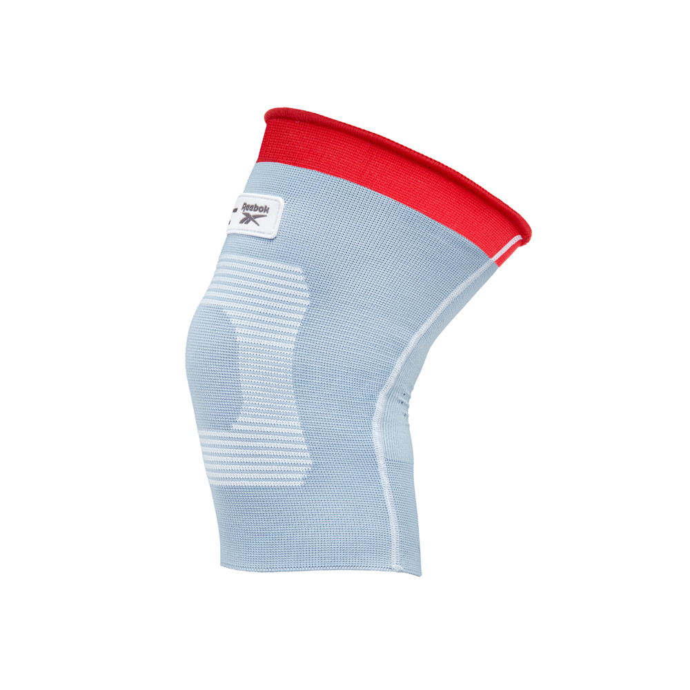 Фіксатор коліна Reebok Speedwick Knee Support білий, червоний Уні S, фото 1