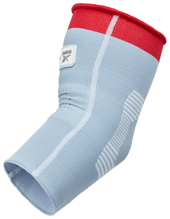 Фіксатор ліктя Reebok Speedwick Elbow Support білий, червоний Уні XL, фото 1