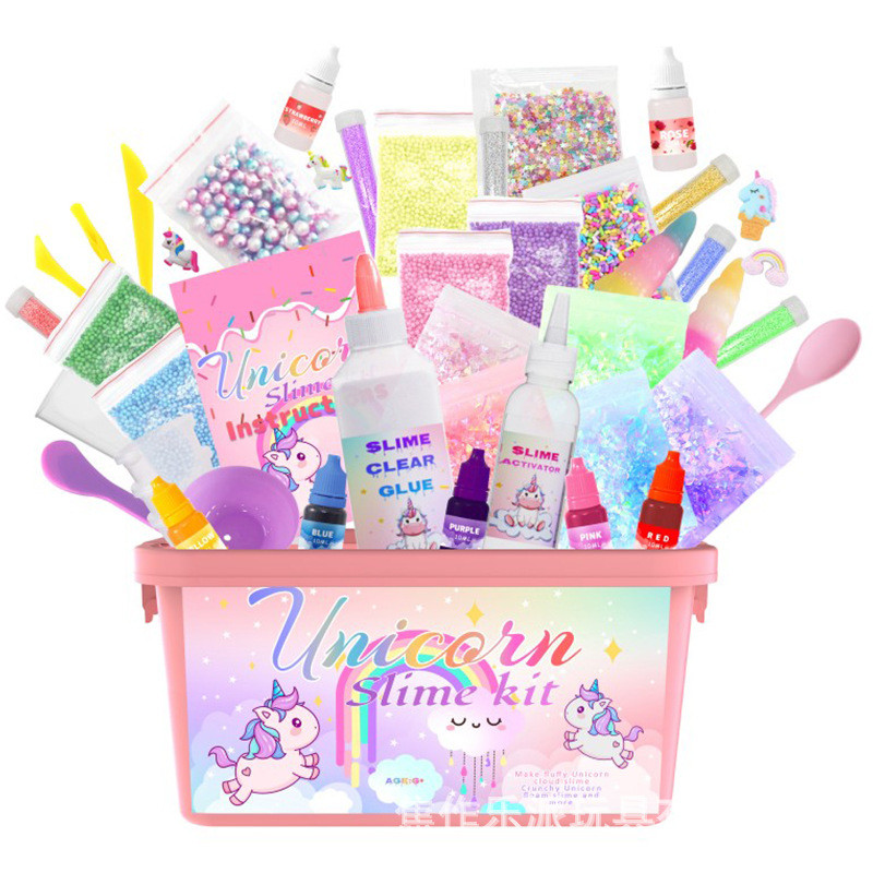 Набір для виготовлення слаймів Unicorn Slime Kit Єдиноріг CJ-4161630