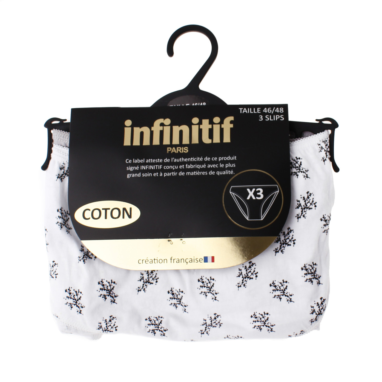 Труси SLI SLIP F білий, темно-сірий, світло-сірий Жін 46-48 арт 12890283-1, фото 1