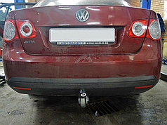 Фаркоп Volkswagen Jetta 5 2005-2011 (Фольксваген Джетта 5) оцинкований на болтах