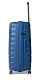 Набір валіз Франція (L M S-3шт) поліпропілен синій/Airtex 242, фото 7