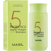 Шампунь бессульфатний з пробіотиками і яблучним оцтом Masil 5 Probiotics Apple Vinegar Shampoo, 150 мл