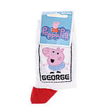 Шкарпетки PEPPA PIG GEORGE DANS CADRE білий Діт 19-22арт43849551-1, фото 2
