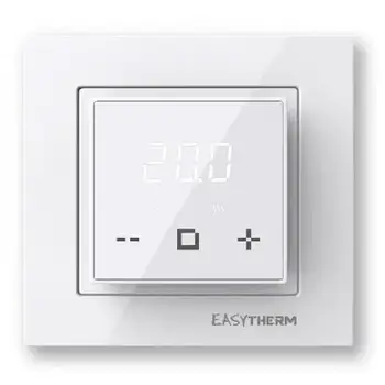 WIFI програматор для теплої підлоги EasyTherm ET-40 білий