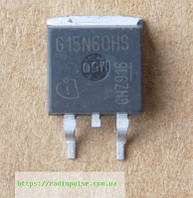 IGBT-транзистор SGB15N60HS ( G15N60HS ) оригинал, D2PAK