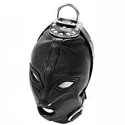 Маска на обличчя Готична для БДСМ чорна Talla