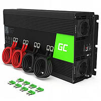 Преобразователь напряжения инвертор Green Cell 24V на 230V 2000W/4000W (INV20) чистая синусоида Б0538-5