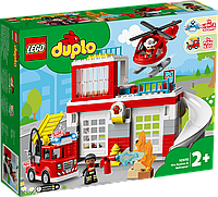 Конструктор LEGO Duplo Пожежне депо та гелікоптер 10970 ЛЕГО