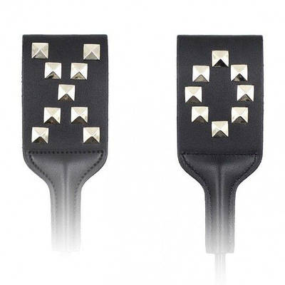 Стек-батіг для порки чорного кольору БДСМ Talla