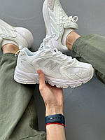 Белые кроссовки нью беланс унисекс New Balance 530 white