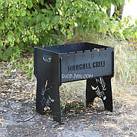 Мангал розбірний на 6 шампурів - Mangall Grili - подарунковий топ