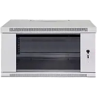 Hypernet WMNC-350-4U-FLAT Шкаф коммутационный настенный 4U 600x350 разборный