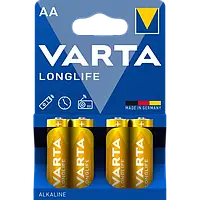 VARTA LONGLIFE AA BLI 4 ALKALINE Батарейка