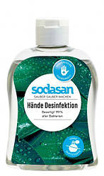 Антибактеріальний органічний засіб для рук Sodasan, 300 мл