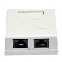 EPNew 2хUTP, кат. 6, RJ45 Розетка наружная