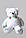 Ведмідь великий, м'який ( білий ) 110 см, фото 6