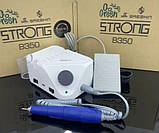 Фрезер Strong Brillian B350/H350 на 40 000 об.з педалью для манікюра та педикюру (Оригинал). Південна Корея, фото 4