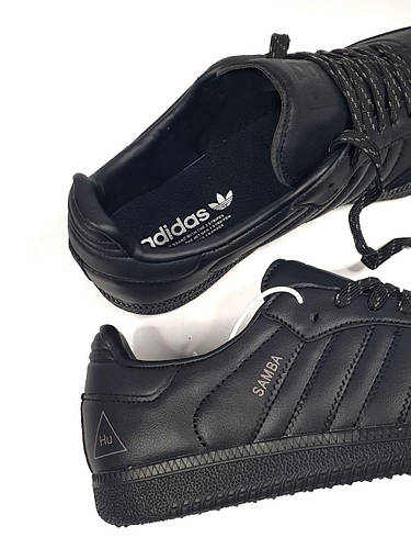 Женские кроссовки Adidas Pharrell Williams Samba Hu Core Black ...