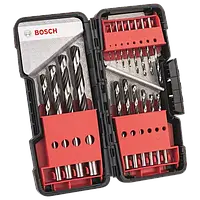 Bosch HSS PointTeQ 18 штук (2608577350) Набор сверл для металла