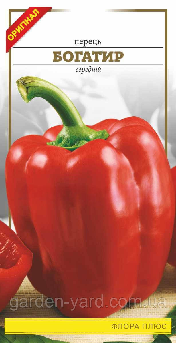 Насіння перець Богатир 0,3г. Флора плюс