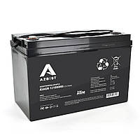 Акумулятор AZBIST Super AGM ASAGM-121000M8, Black Case, 12V 100.0Ah ( 329 x 172 x 215 ) Q1/36 utg