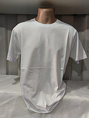 Чоловіча котонова футболка БАТАЛ (р-ри: 50-56) A128-7 вир-во Туреччина.