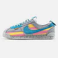 Мужские Кроссовки Nike Cortez x Union L.A Grey Blue 40-41-42-43-44-45