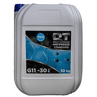 Антифриз QT MEG EXTRA G11, синий -30°C, 10кг, арт.:QT5533010, Пр-во: QT-oil