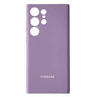 Чехол Silicone Case Samsung S24 Ultra Lilac