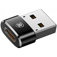 Adapter USB A To USB C Baseus (CAAOTG-01) Black CAAOTG-01 Black (752026)