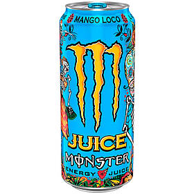 Monster Energy Mango Loco 500ml, 500мл Енергетик, Ірландія