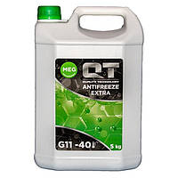 Антифриз QT MEG EXTRA G11, зеленый -40°C, 5кг, арт.: QT562405, Пр-во: QT-oil