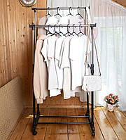 Гардеробные вешалки, Стойка для одежды передвижная, Передвижная вешалка для хранения одежды, IOL