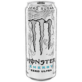 Monster Energy Ultra Zero Sugar 500ml , 500мл , Енергетик , Ірландія