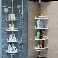 Угловая полка в ванную комнату Multi Corner Shelf Стойка Стелаж RT-77