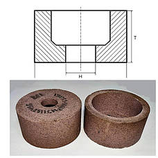 Круги шліфувальні ЧАШКОВІ ЦИЛІНДРИЧНІ (ЧЦ) ТИП 6