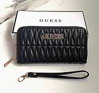 Жіночий брендовий гаманець Guess, жіночий гаманець на блискавці, стильний гаманець для жінок, дизайнерський гаманець