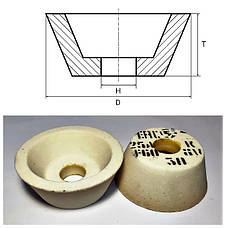 Круги шліфувальні ЧАШКОВІ КОНІЧНІ (ЧК) ТИП 11