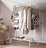 Регулируемая вешалка для одежды IKEA, Стойка гардероба, IOL
