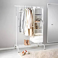 Стойка вешалка для одежды напольная металлическая IKEA, Стойка для одежды одинарная, IOL