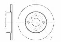 Тормозной диск передний невентилируемый, арт.: 6401.00, Пр-во: Road house