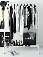 Вертикальная вешалка IKEA, Стойка для одежды складная, Стойка для одежды раздвижная, IOL