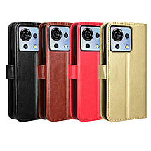 Чохол книжка Book case для ZTE Blade V50 Vita золотистий, фото 6