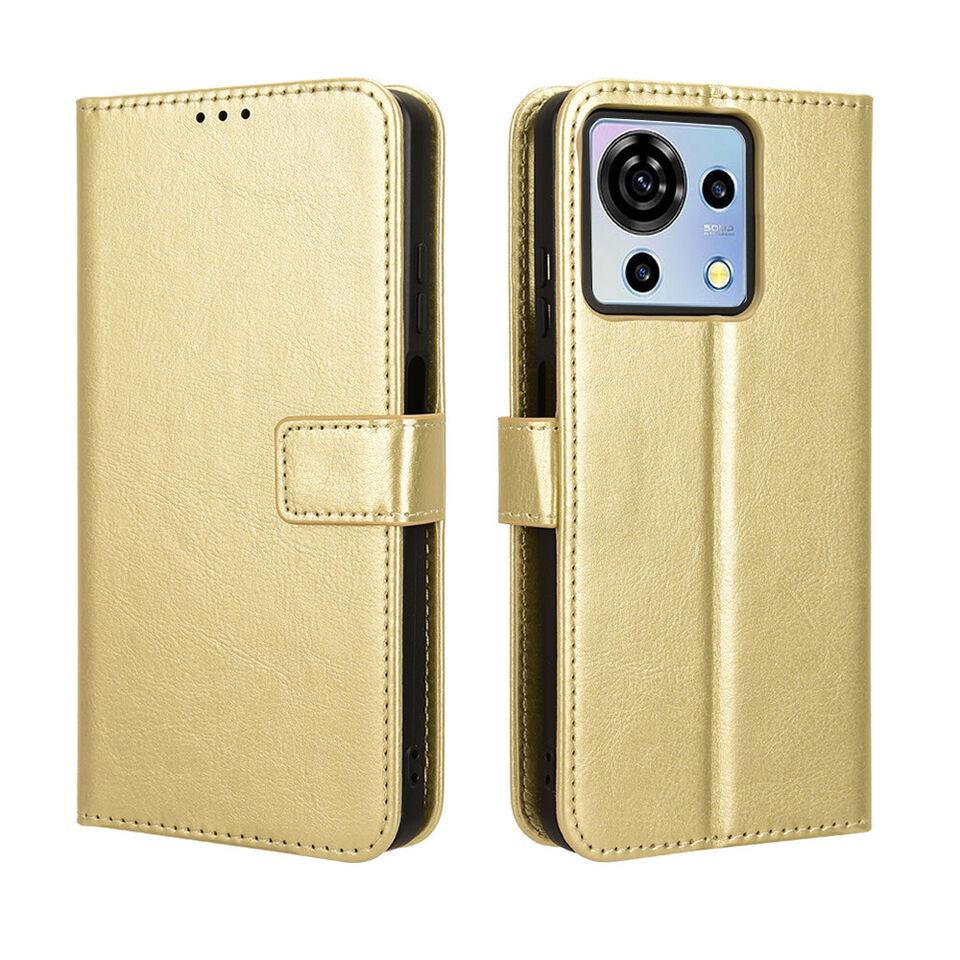 Чохол книжка Book case для ZTE Blade V50 Vita золотистий