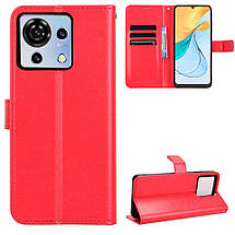 Чохол книжка Book case для ZTE Blade V50 Vita червоний, фото 3