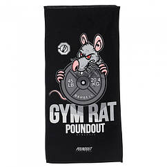 Рушник Poundout Gear GYM RAT 35х70