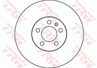 Тормозной диск передний вентилируемый, арт.:DF4027, Пр-во: TRW